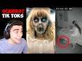 REACTING TO THE SCARIEST TIK TOKS! #1