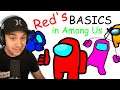 RED'S BASICS IN AMONG US... | Baldi’s Basics