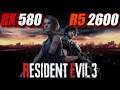 Resident Evil 3 - RX 580 + Ryzen 5 2600 (1080p/High)