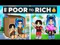 The POOR to RICH Family Story in Roblox!