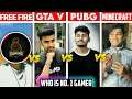 Top Best Different Biggest Indian Gamer| Who Is no.1| Techno gamerz | Battle Factor