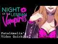 Video Quickies│ Night of the Lesbian Vampires │ FatalAmelia