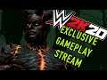 WWE 2K20 Exclusive Gameplay Livestream! - DLC, Weapons and More!