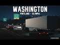 ATS 1.35 | Road Diversion Ahead! - Portland - Olympia | American Truck Simulator Washington DLC 1.35