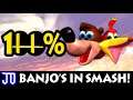 Banjo = 100% in Smash!