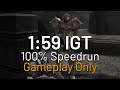 (Gameplay Only) Metroid Prime 2: Echoes - 100% Speedrun in 1:59