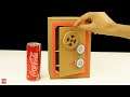 How to Make Safe with Combination Lock from Cardboard