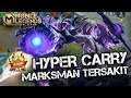 Hyper Carry MARKSMAN TERSAKIT !? Lategame Moskov ga ada obat - Mobile Legends