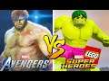 Marvel's Avengers VS LEGO Marvel Super Heroes - COMPAREI OS DOIS GAMES DE SUPER HEROIS