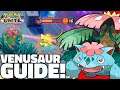 Pokémon Unite Venusaur GUIDE! (Best Moveset, Held Item Build & Gameplay Tips)