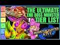 The Ultimate End Boss Monster Tier List - Monster Hunter Rise! (Is YOUR Favourite Best)
