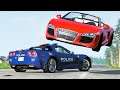 Epic Police Chases & Crashes #65 - BeamNG Drive | CRASHdriven