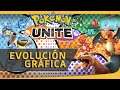 Evolución gráfica de Pokémon Unite