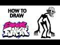 How To Draw Trollge From Friday Night Funkin Step by Step