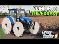 INTO THE FOREST - Farming Simulator 19 Bessy Beneath | Episode 13