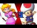 Mario Tennis 64 - Peach vs Toad