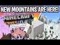 NEW MINECRAFT 1.17 MOUNTAINS ARE AMAZING! (Caves & Cliffs Update) 1.16.220.50 (Xbox One/Windows 10