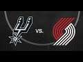 OVERTIME! - Round 2 Game 2 Spurs vs Portland Trailblazers NBA 2k19 My League - 2k20 Hype