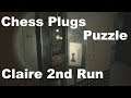 Resident Evil 2 Remake [Claire 2nd Run] - Chess Plugs Puzzle