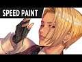 speed paint - king king of fighters