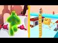 Blob Runner 3D Vs Cube Surfer: All Levels Gameplay - New Update Android, iOS #3