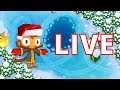 BTD6 Race Merry Christmas LIVE (RECORDING) Special Christmas Stream (Lots of Fun and Rage)
