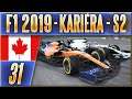 F1 2019 Kariéra | #31 | Šílený Závod v Montrealu | CZ Let's Play (S2 CAN)