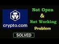 Fix Crypto.com App Not Working Problem | Crypto.com Not Opening Problem in Android & Ios