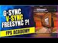 G-SYNC & FREESYNC & V-SYNC | Unterschiede und Vorteile | FPSAcademy #8