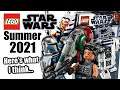 LEGO Star Wars Summer 2021 info! I'm SICK of Star Wars, here's MY THOUGHTS.