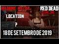 LOCALIZAÇÃO MADAME NAZAR 18/09/2019 RED DEAD REDEMPTION 2 ONLINE