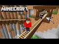 Minecraft: DUPLA SURVIVAL - CONSTRUÇÃO DO TRILHO dentro da MONTANHA!!! #114