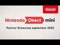 Nintendo Direct Mini: Partner Showcase september 2020