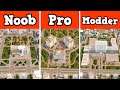 Noob VS Pro VS Modder - Building a hospital in Cities: Skylines