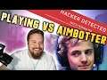 PLAYING VS A BLATANT HACKER IN VALORANT!!! w/ NINJA & HIKO