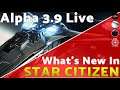 Star Citizen Alpha 3.9 Update Overview