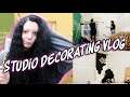 STUDIO DECORATING VLOG - Getting Started! | Toxic Tears