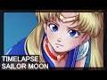 [TIMELAPSE] - Sailor Moon redraw