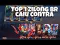 TOP 1 ZILONG BRASIL CAIU CONTRA - MOBILE LEGENDS