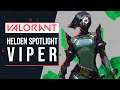 VIPER Helden Spotlight & neues Gameplay - VALORANT - Fähigkeiten | deutsch