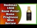 Beekman 1802 Home Fragrance Mist Review Snow Forest | Air Freshener Spray | MumblesVideos Reviews