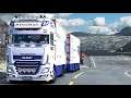 DAF XF 116 Flower Shuttle + Trailer (ETS2 v1.36) Euro Truck Simulator 2