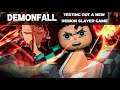 DemonFall! Early Testing New Demon Slayer Game | Roblox | Noclypso
