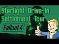 Fallout 4 - Starlight Drive-In Settlement Tour (PS4)