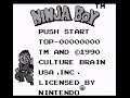 Ninja Boy (USA, Europe) (Gameboy)