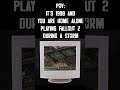 POV: It's 1998 and You Are Home Alone Playing Fallout 2 During a Storm
