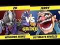 The Grind 120 Online Winners Semis - ZD (Wolf) Vs. Jerry (Wario, Joker) Smash Ultimate - SSBU
