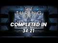 The Turing Test Speedrun in 34:21
