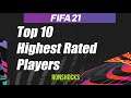 Top 10 Players Official Ratings🔥|EA Sports FIFA21