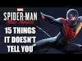 15 Things Spider-Man: Miles Morales Doesn't Tell You